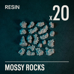 MOSSY ROCKS - Resin Basing Bits - Epic Basing