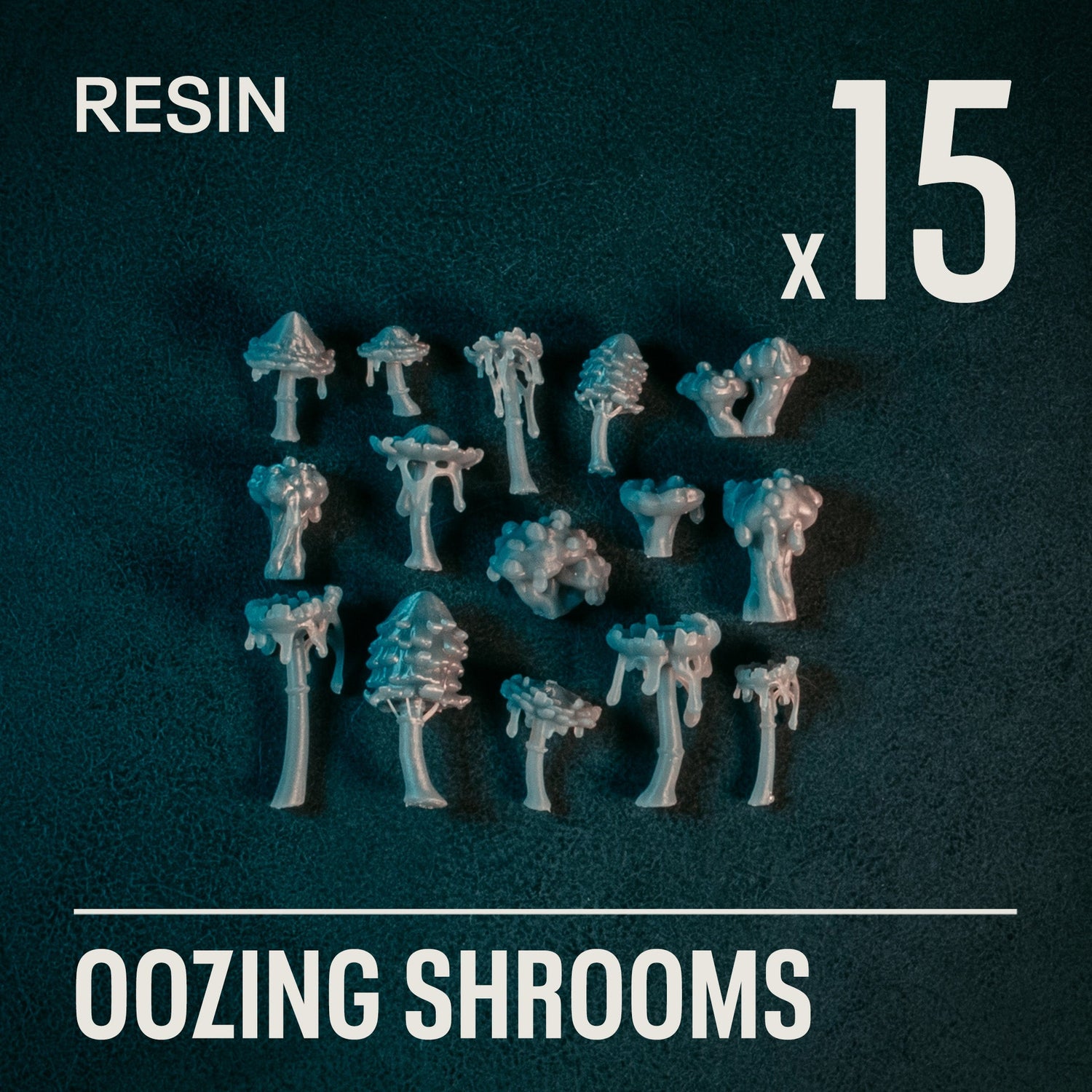 OOZING SHROOMS - Resin Basing Bits - Epic Basing