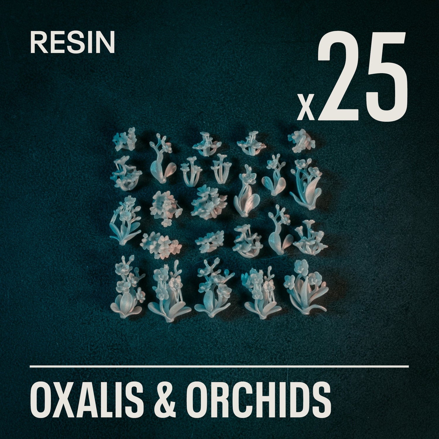 OXALIS & ORCHIDS - Resin Basing Bits - Epic Basing