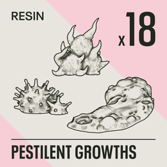 PESTILENT GROWTHS - Resin Basing Bits - Epic Basing