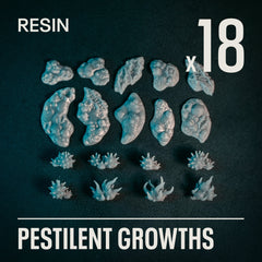 PESTILENT GROWTHS - Resin Basing Bits - Epic Basing