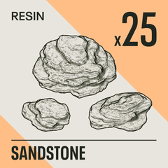 SANDSTONE - Resin Basing Bits - Epic Basing