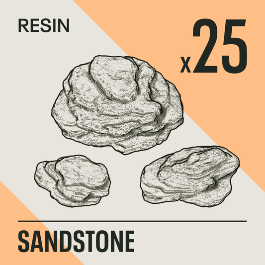 SANDSTONE - Resin Basing Bits - Epic Basing