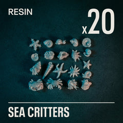 SEA CRITTERS - Resin Basing Bits - Epic Basing