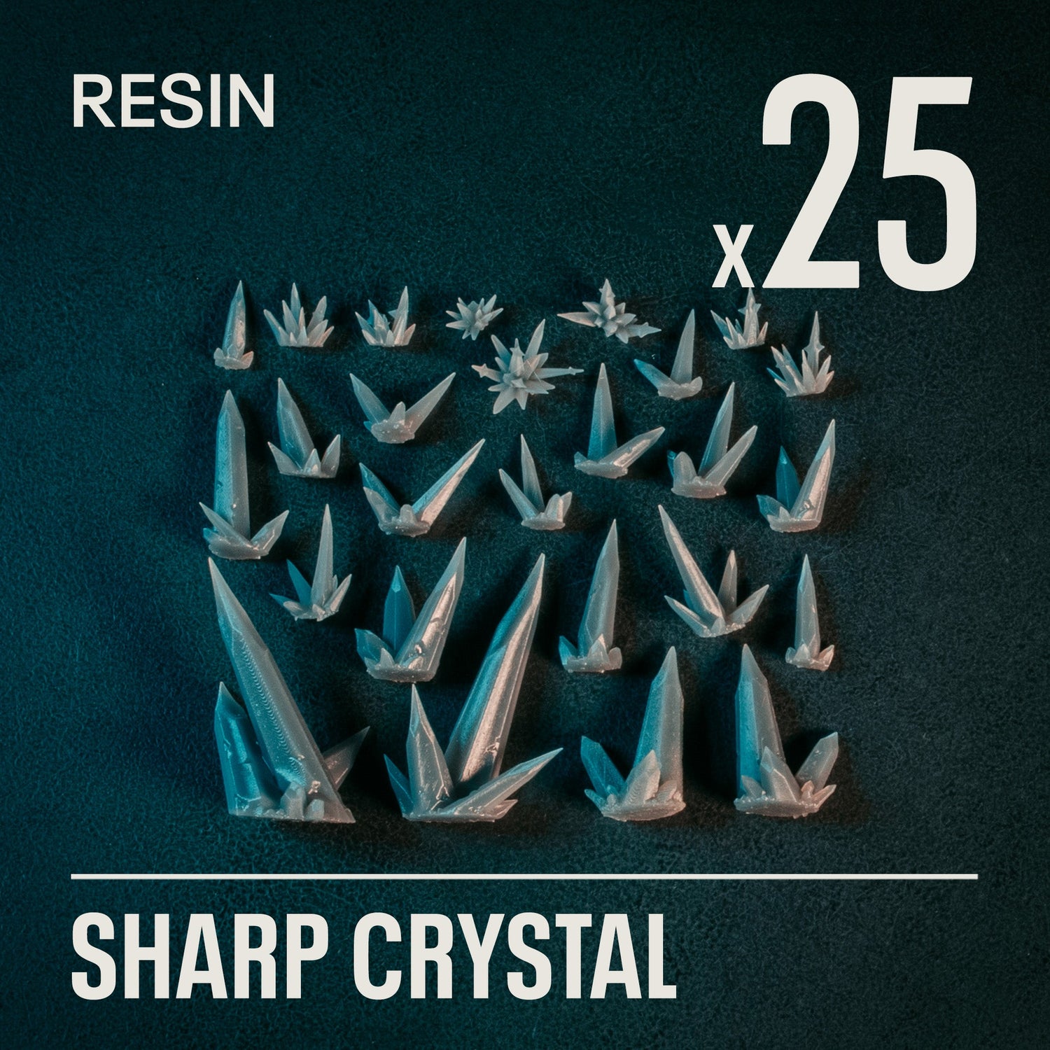 SHARP CRYSTAL - Resin Basing Bits - Epic Basing