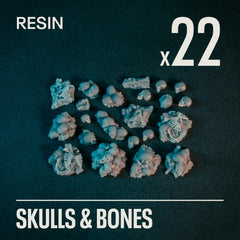 SKULLS & BONES - Resin Basing Bits - Epic Basing