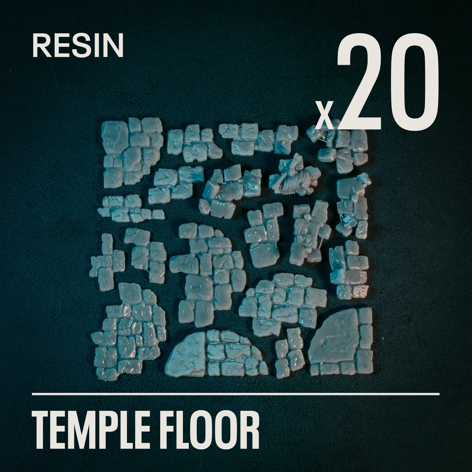 TEMPLE FLOOR - Resin Basing Bits - Epic Basing