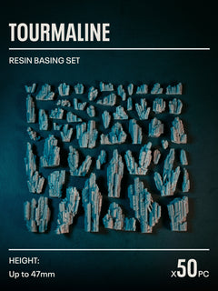 TOURMALINE - Resin Miniature Basing Set (50pc) - Epic Basing