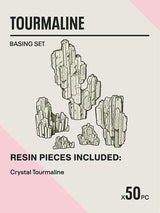 TOURMALINE - Resin Miniature Basing Set (50pc) - Epic Basing