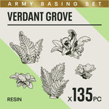 VERDANT GROVE - Resin Miniature Basing Set (135pc) - Epic Basing