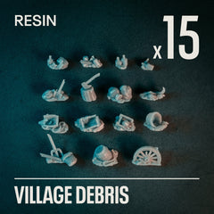 VILLAGE DEBRIS - Resin Basing Bits - Epic Basing