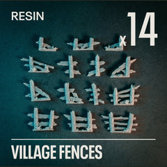 VILLAGE FENCES - Resin Basing Bits - Epic Basing