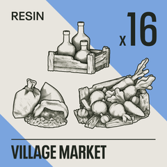 VILLAGE MARKET - Resin Basing Bits - Epic Basing