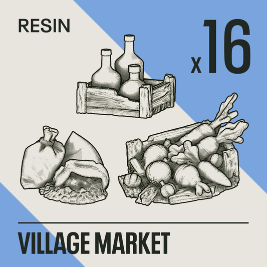 VILLAGE MARKET - Resin Basing Bits - Epic Basing