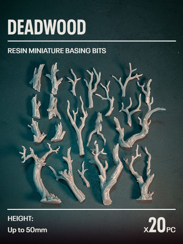 20x Resin Models - Deadwood - Epic Basing