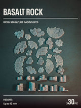 30x Resin Models - Basalt Rock - Epic Basing
